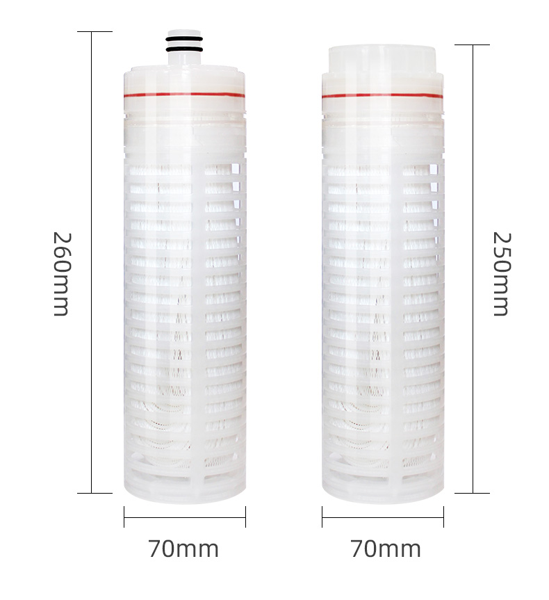 Ultrafiltration membrane filter element