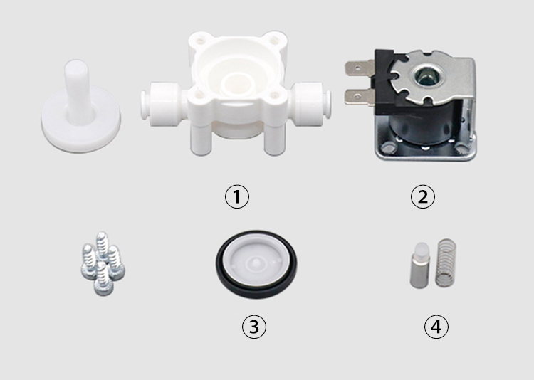 Water purifier solenoid valve