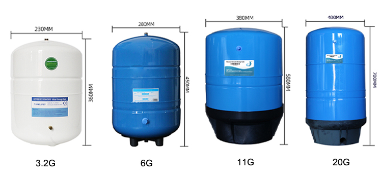 Water purifier pressure barrel Water purifier pressure barrel