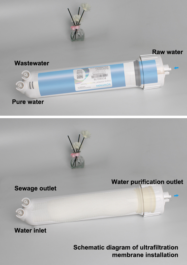 Water Purifier Filter Bottle Membrane Shell Water Purifier Filter Bottle Membrane Shell